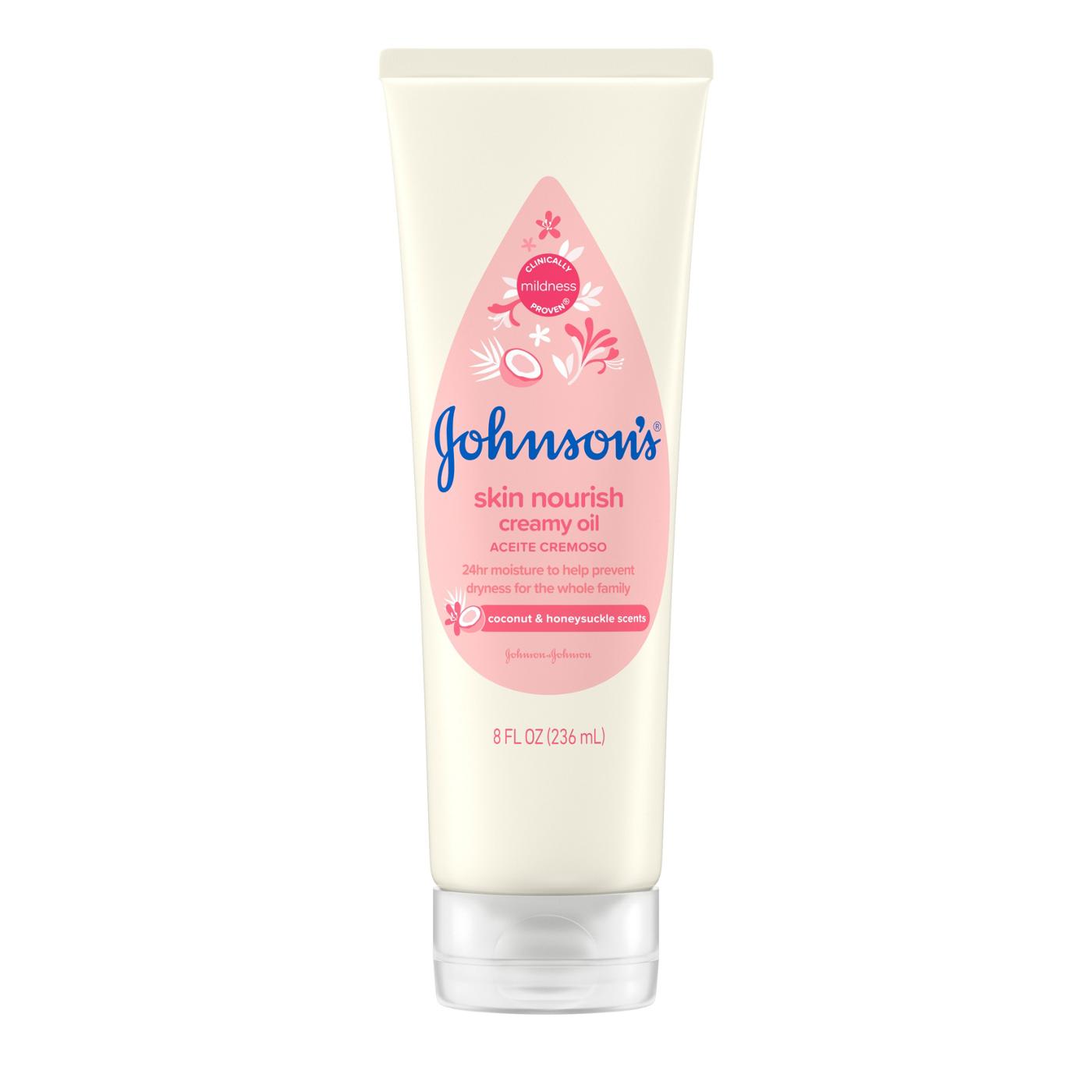 Coconut Oil Johnson Creamy Baby Oil Lotion Johnsons Baby Shampoo