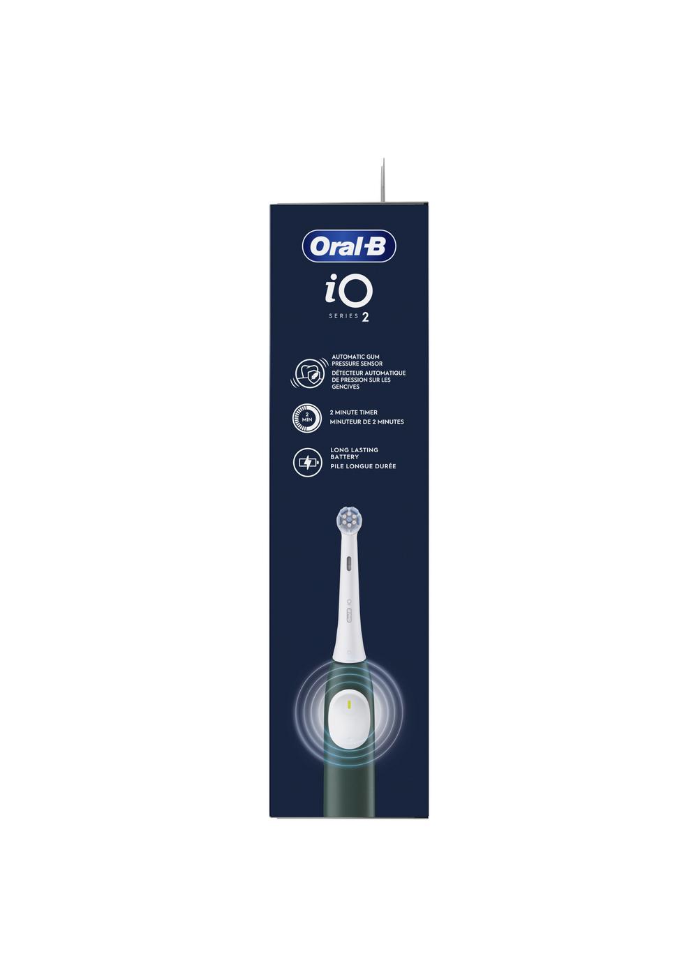 Oral-B iO Series 2 Rechargeable Toothbrush - Green; image 2 of 4