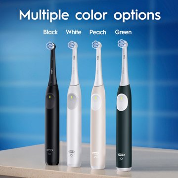 Oral-B iO Series 2 Rechargeable Electric Powered Toothbrush, Forest Green with 1 Gentle Care Brush Head