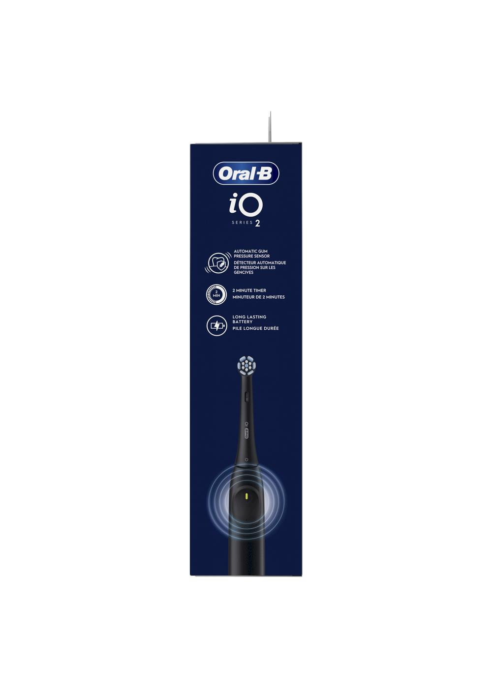 Oral-B iO Series 2 Rechargeable Toothbrush - Black; image 2 of 4