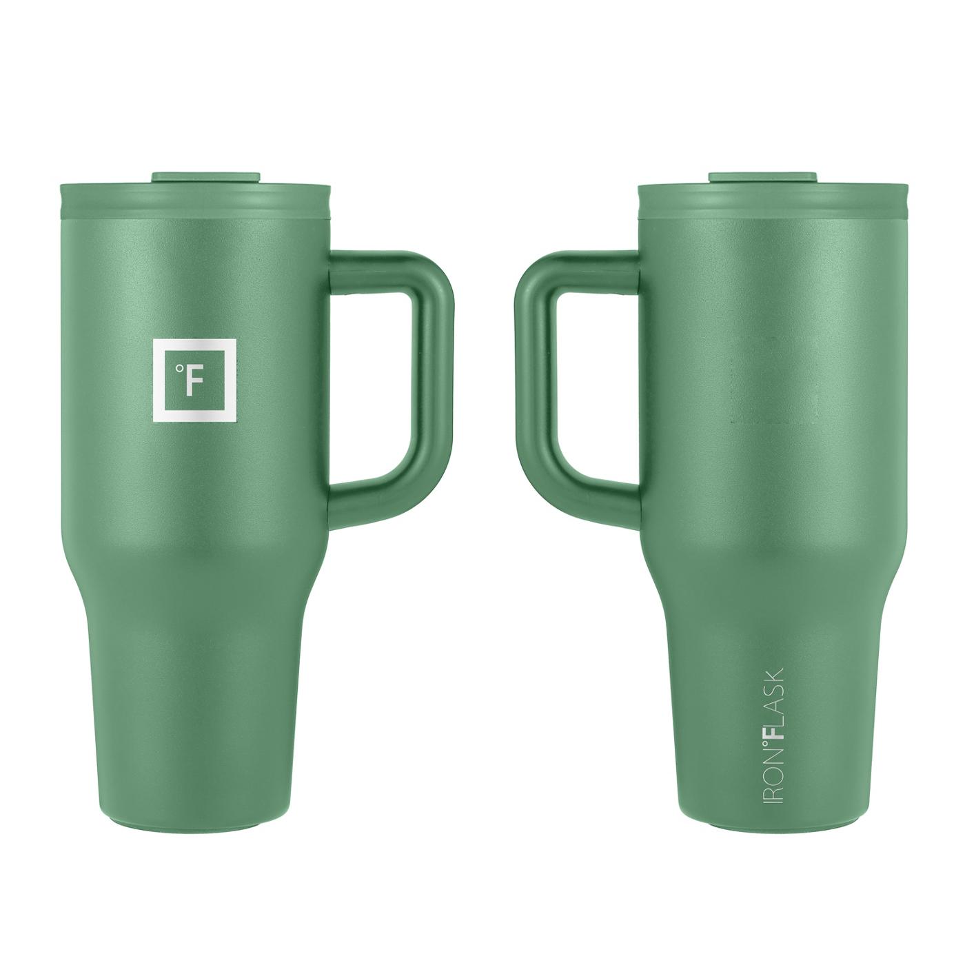 Iron Flask Copilot Tumbler - Sage; image 2 of 3