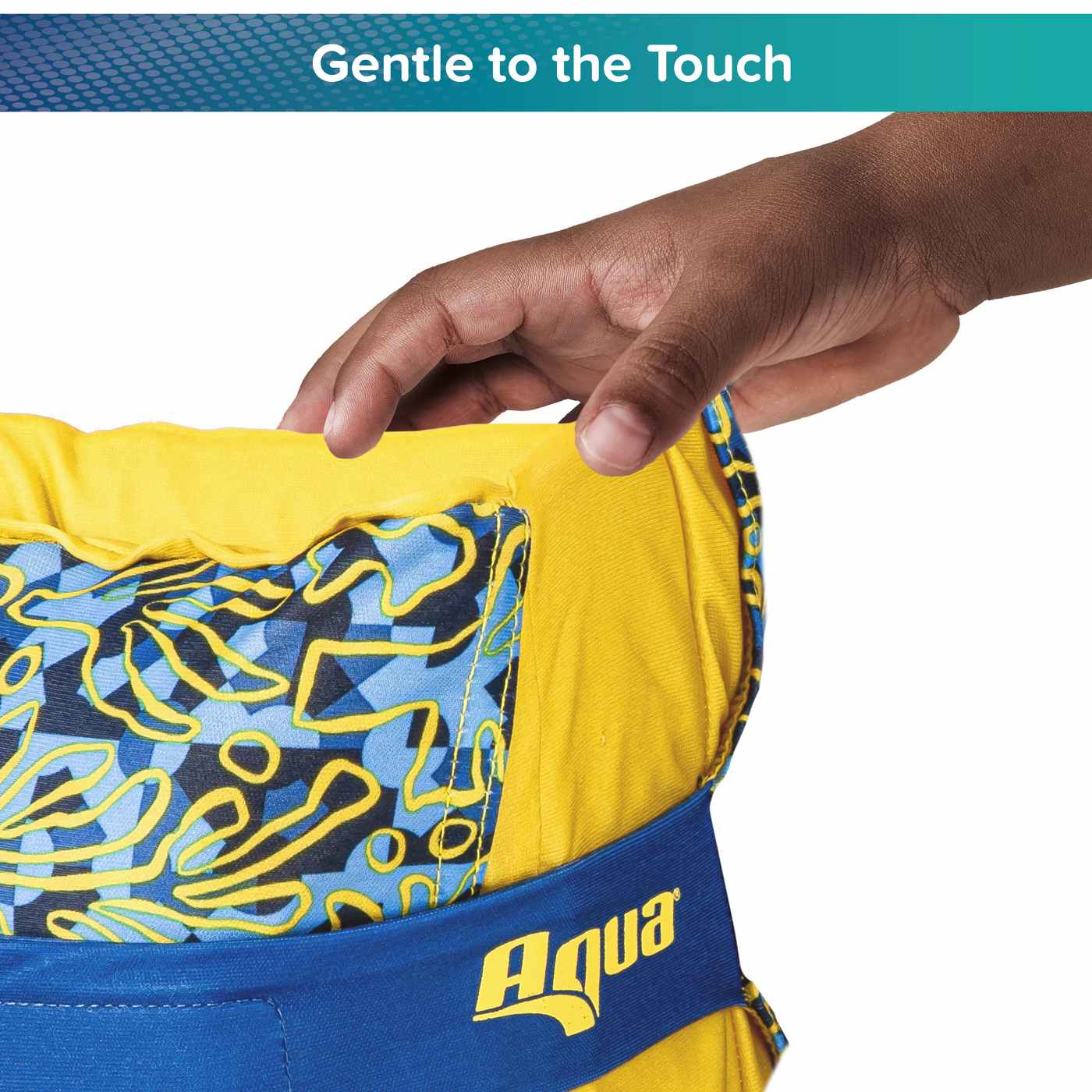 Aqua Leisure Kids FloatEez Fabric Arm Bands - Blue; image 4 of 6