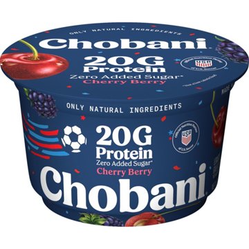 Chobani 20G Protein Lowfat Greek Yogurt - Cherry Berry