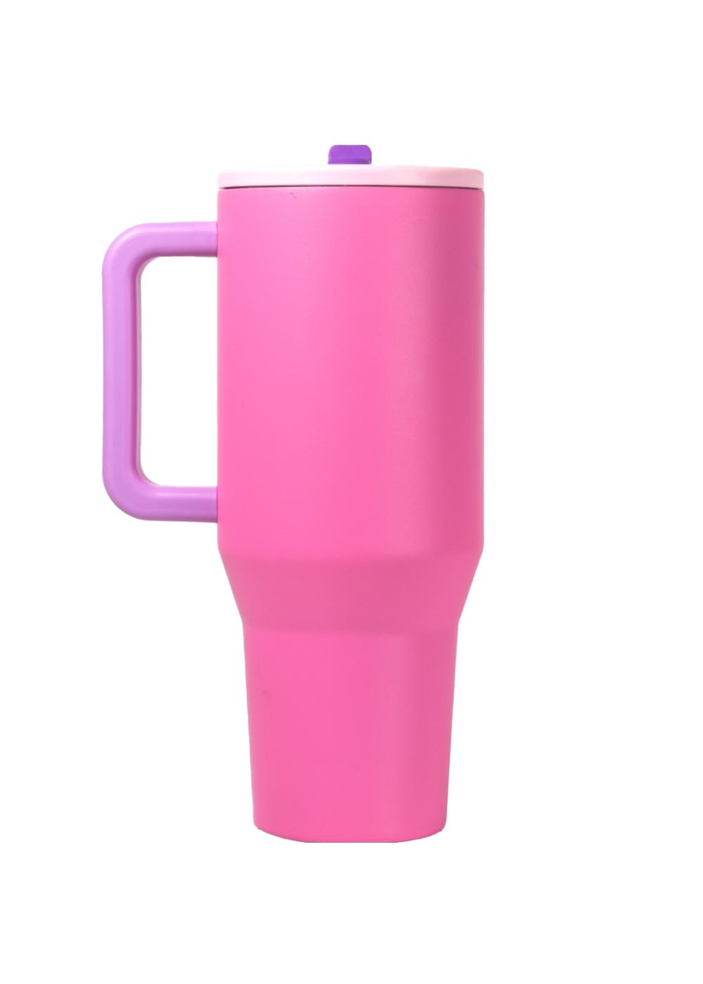 HydroJug Traveler Straw Tumbler - Pink Sugar; image 3 of 4