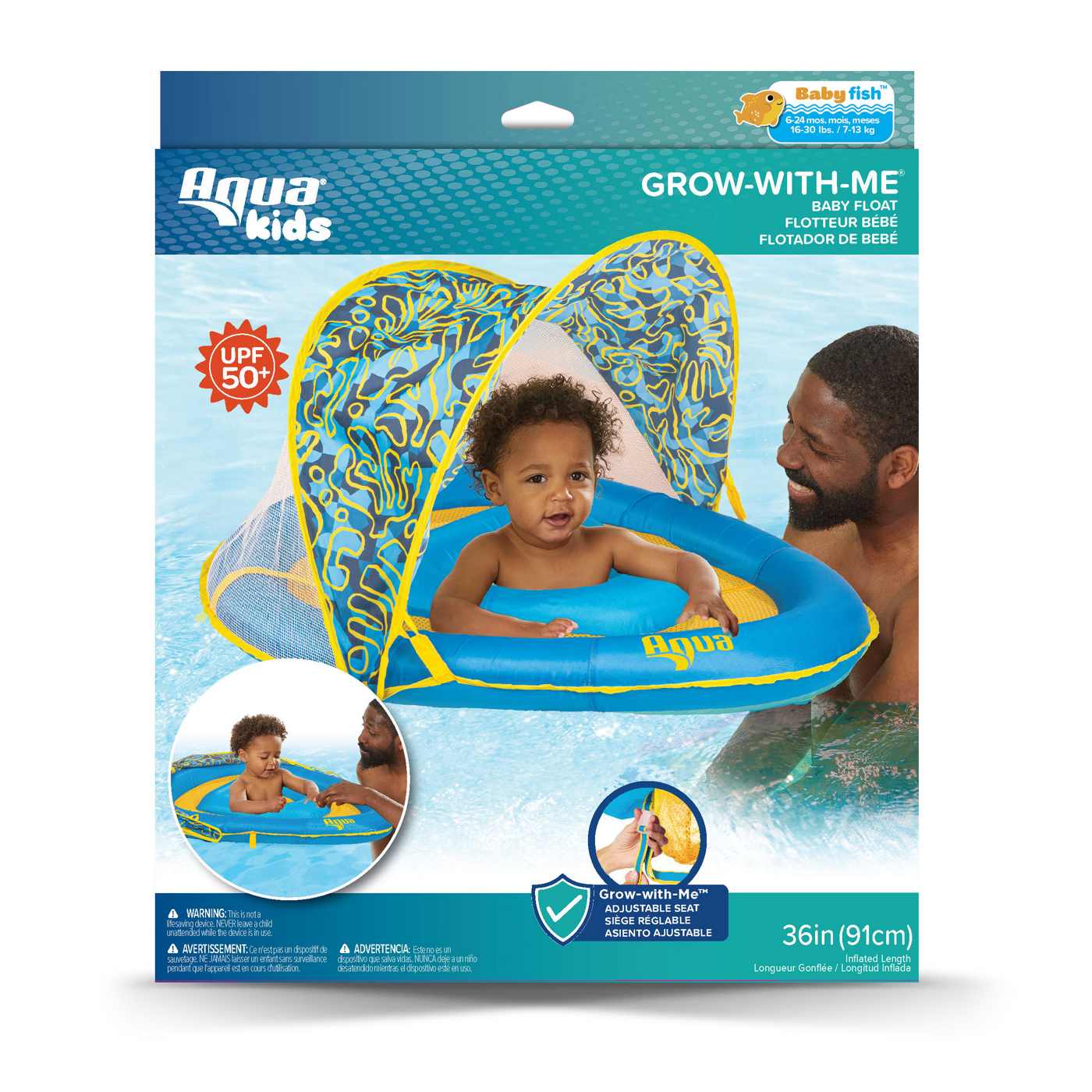 Aqua Leisure Kids Grow-With-Me Baby Boat - Pink; image 11 of 13