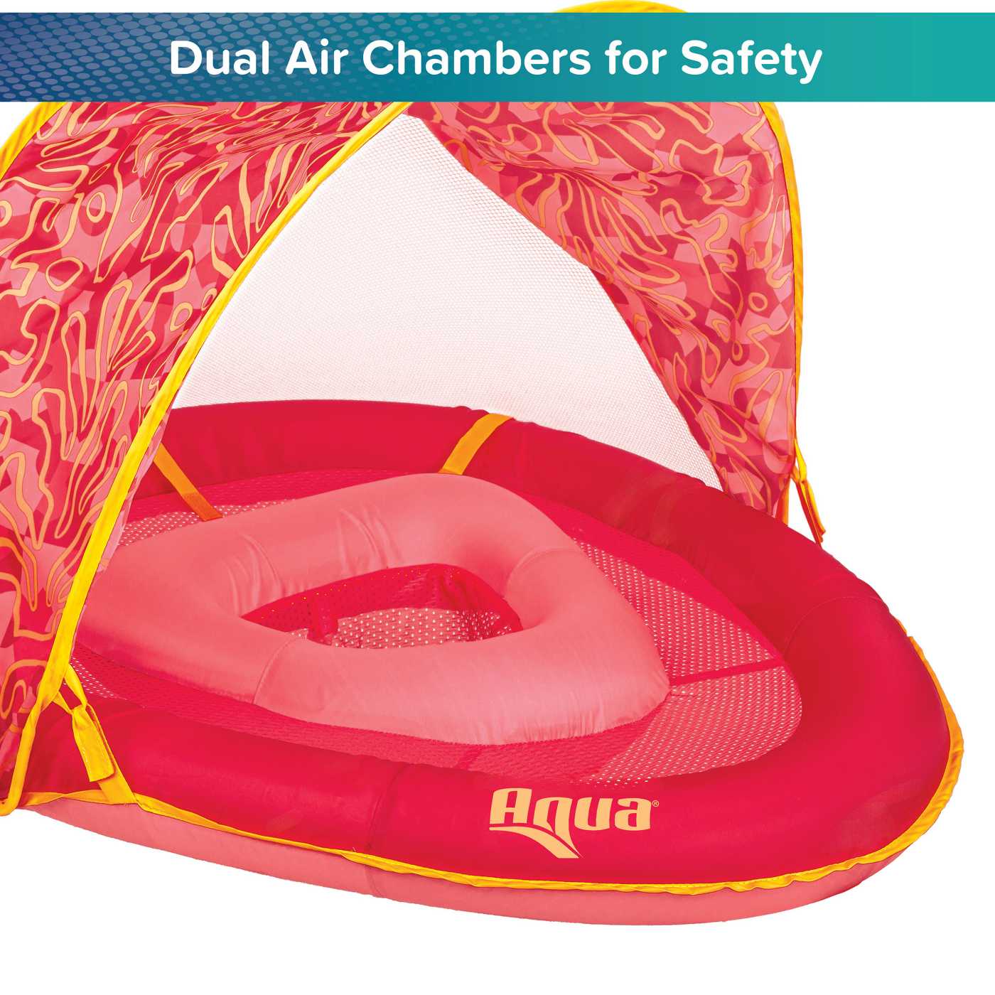 Aqua Leisure Kids Grow-With-Me Baby Boat - Pink; image 13 of 13