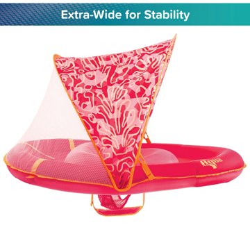 Aqua Leisure Kids Grow-With-Me Baby Boat - Pink, 36"