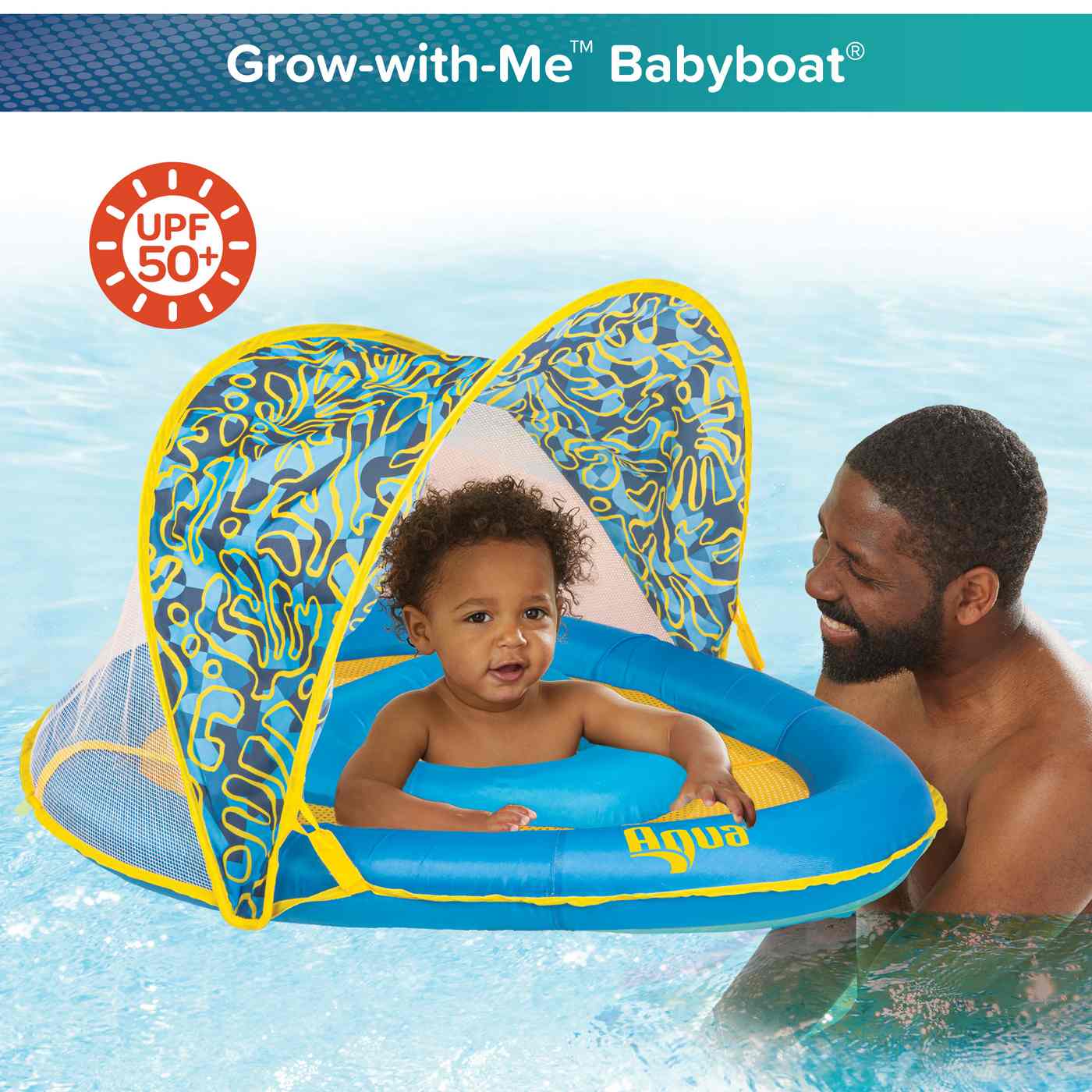 Aqua Leisure Kids Grow-With-Me Baby Boat - Pink; image 6 of 13