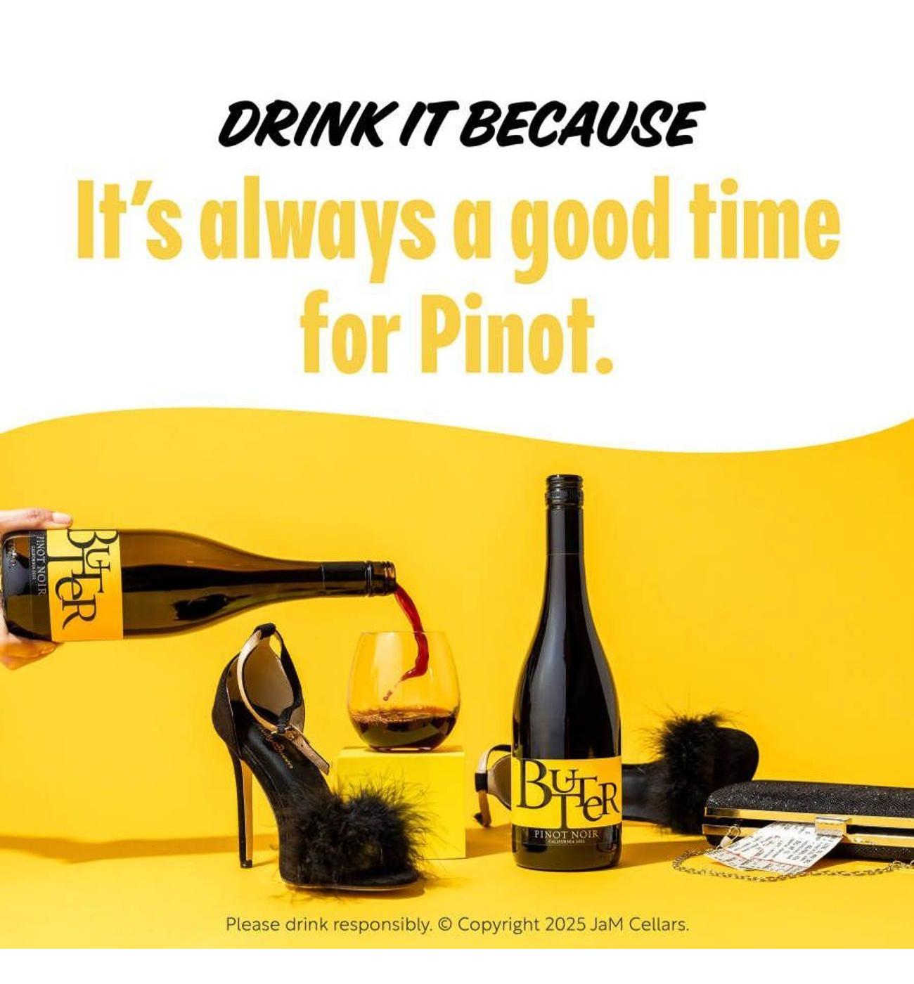 Butter Pinot Noir California Red Wine - Shop Wine at H-E-B