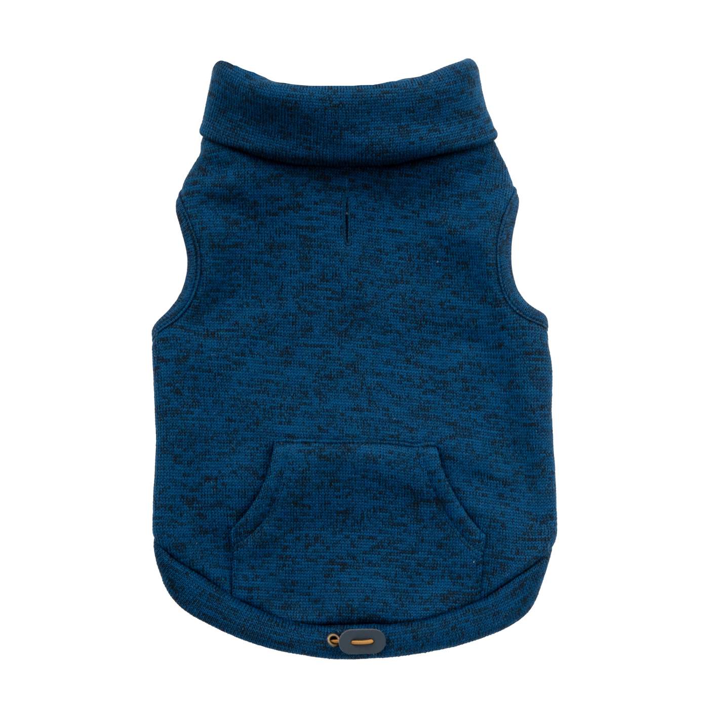 Simply Dog Blue Pull-On Marled Jacket Small; image 3 of 3