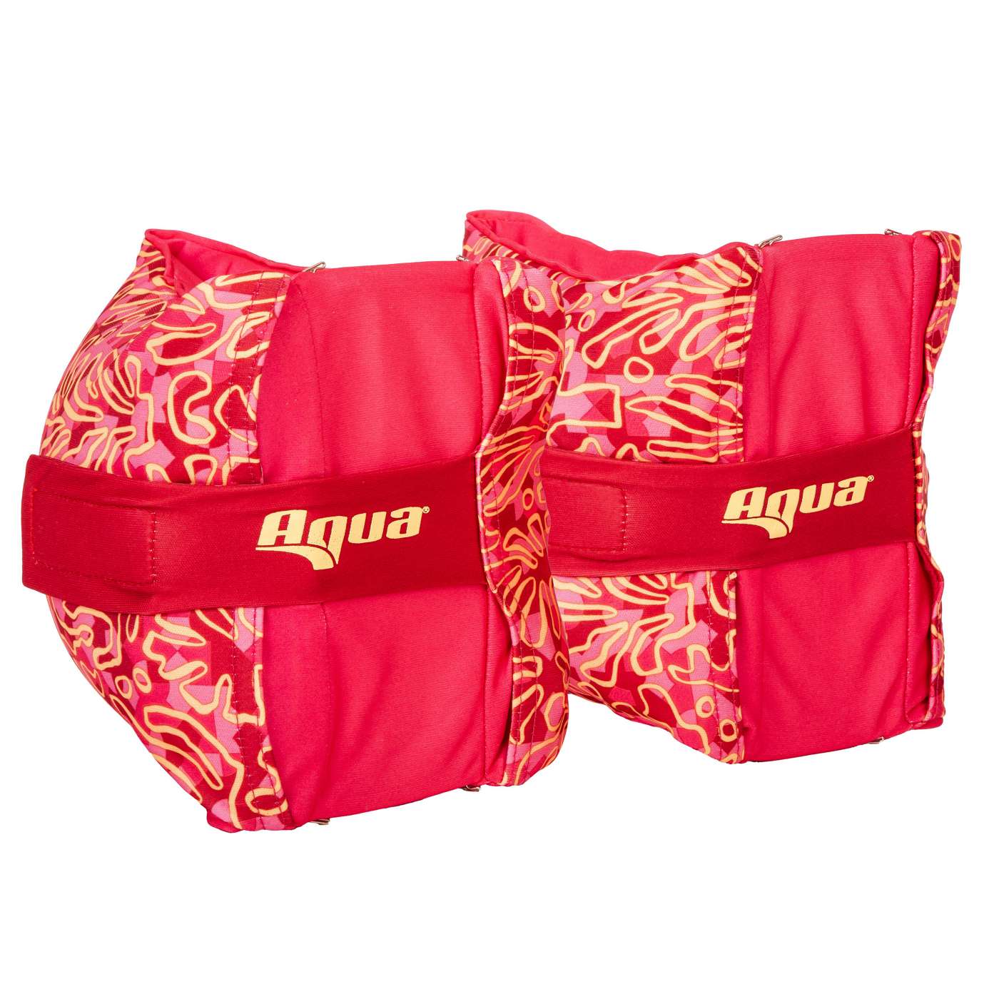 Aqua Leisure Kids FloatEez Fabric Arm Bands - Pink; image 1 of 6