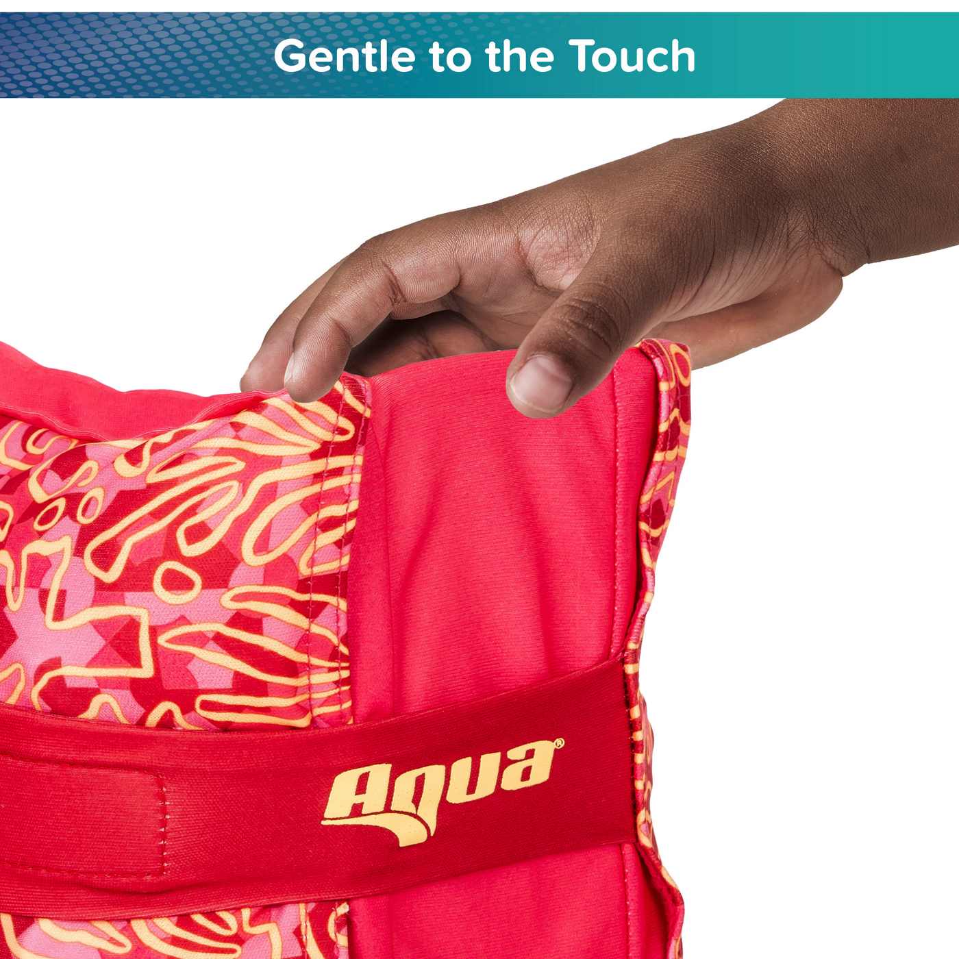 Aqua Leisure Kids FloatEez Fabric Arm Bands - Pink; image 4 of 6