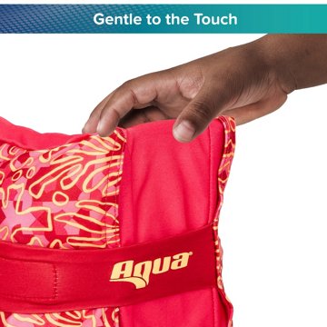 Aqua Leisure Kids FloatEez Fabric Arm Bands - Pink, Small/Medium