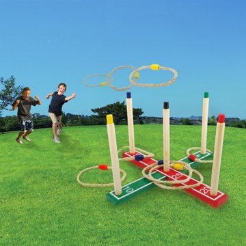 So Summer Wooden Ring Toss Game