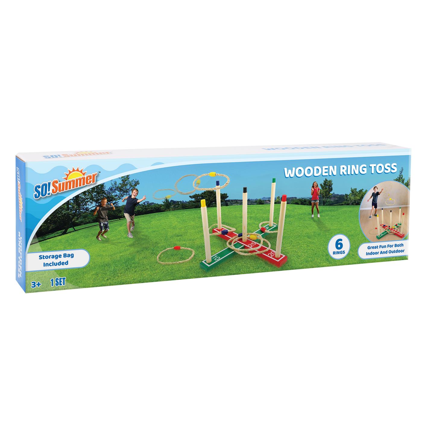 So Summer Wooden Ring Toss Game; image 6 of 9