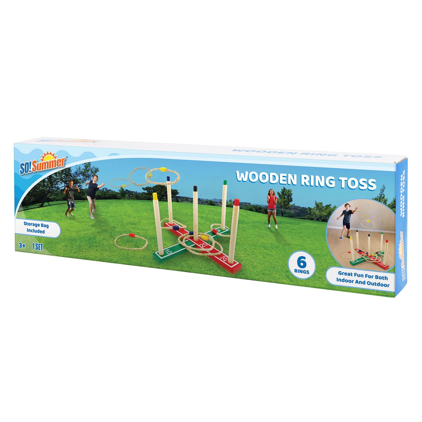 So Summer Wooden Ring Toss Game; image 7 of 9