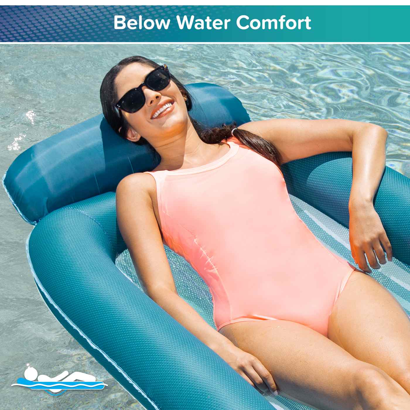 Aqua Leisure Deluxe Comfort Lounge; image 2 of 4