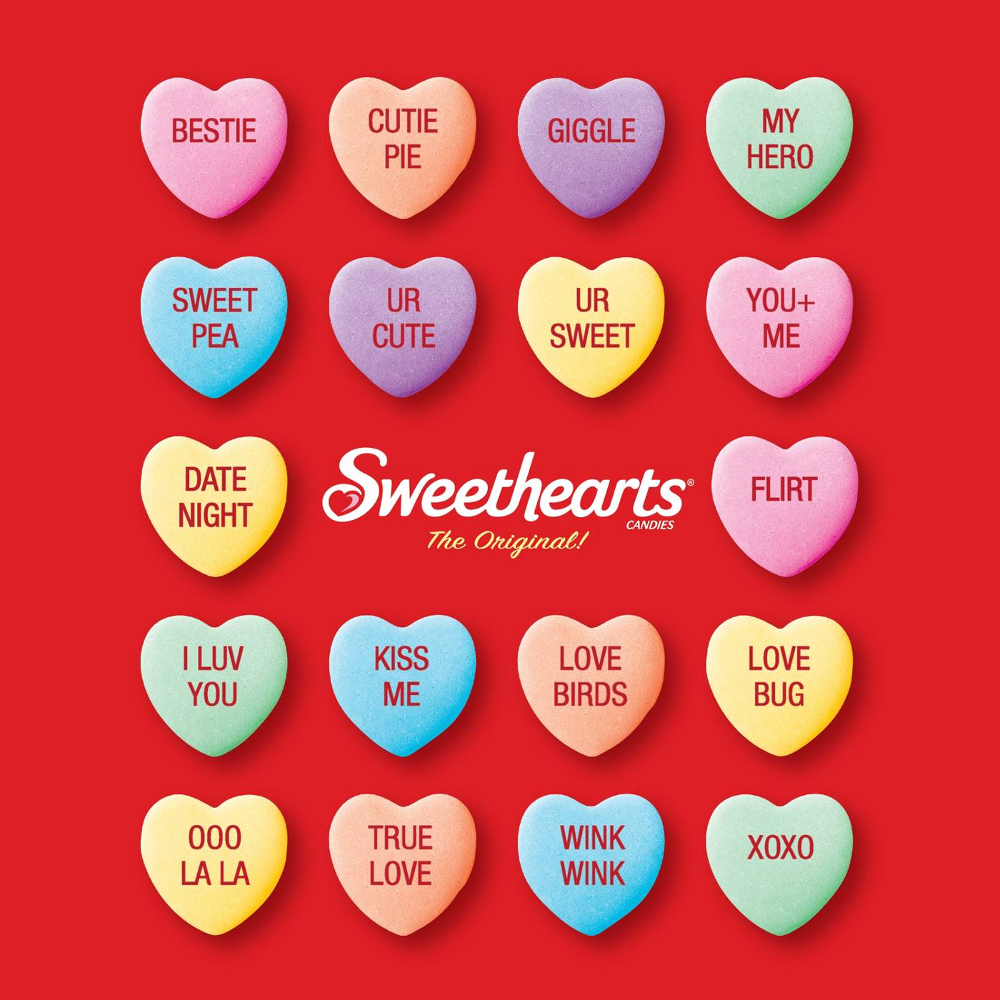 Sweethearts Original Conversation Hearts Valentine's Candy; image 4 of 4