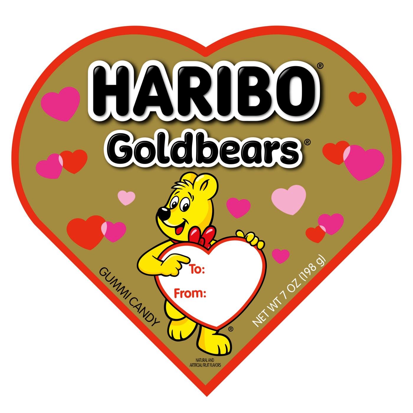 Haribo Goldbears Gummy Candy Valentine's Heart Gift Box; image 1 of 2