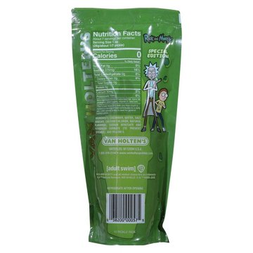 Van Holten's Rick and Morty Dill Flavored Pickle Rick