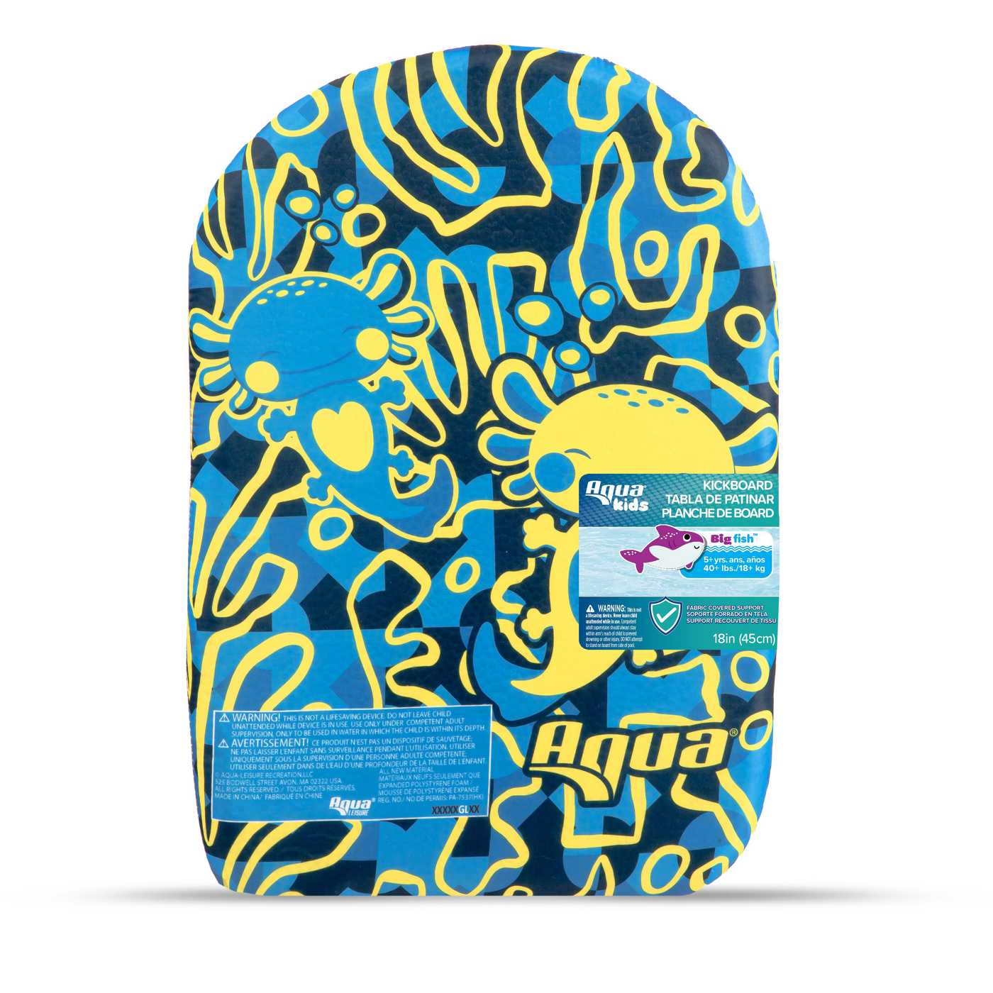 Aqua Leisure Kids Surf Rider Kickboard​ - Pink; image 7 of 9