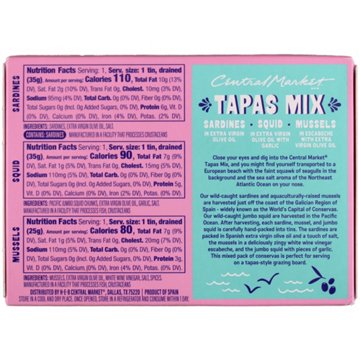 Central Market 3 Tins Tapas Mix