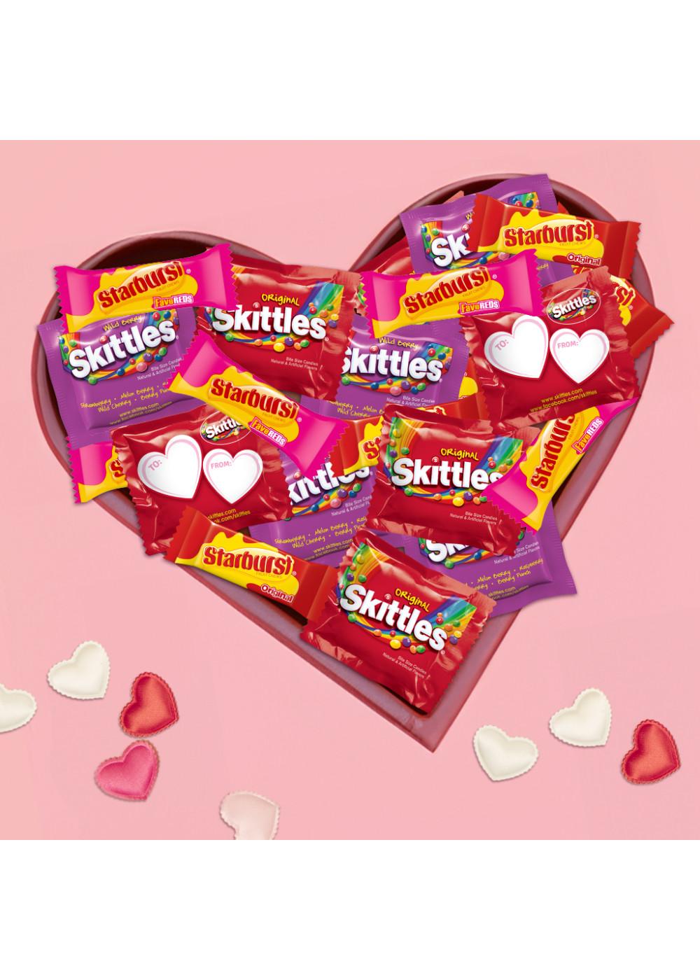 Skittles & Starburst Assorted Fun Size Valentine's Exchange Candy; image 4 of 7