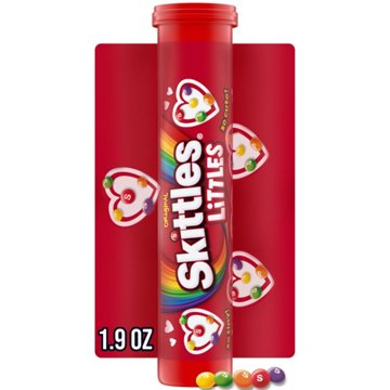 Skittles Littles Original Valentine's Candy Mega Tube