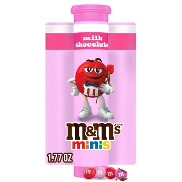 M&M'S Minis Milk Chocolate Valentine's Candy Mega Tube