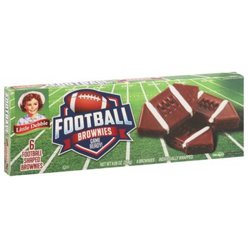 Little Debbie Football Brownies, 6 ct