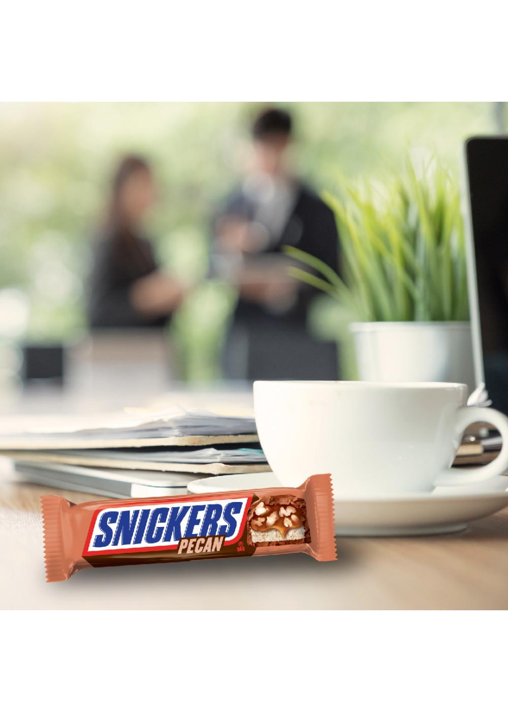 Snickers Pecan Milk Chocolate Candy Bar; image 7 of 9