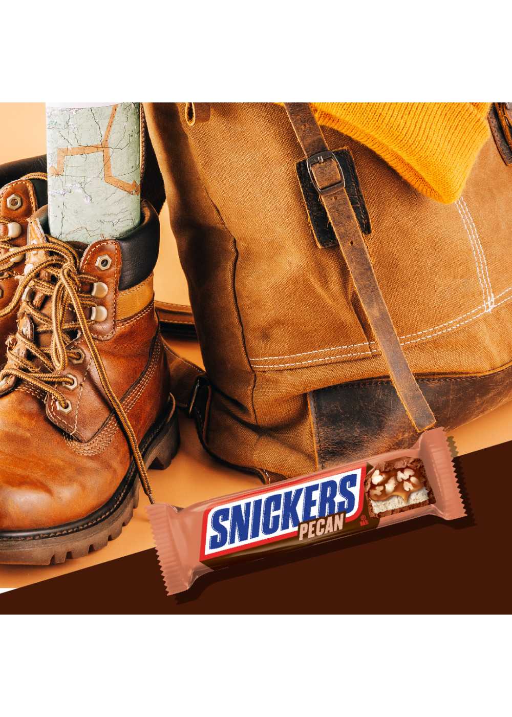 Snickers Pecan Milk Chocolate Candy Bar; image 9 of 9