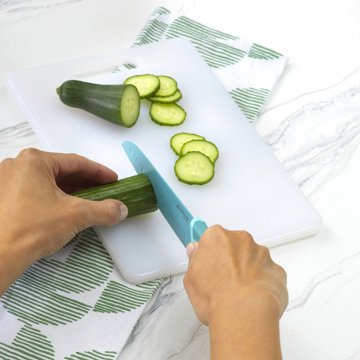 GoodCook Santoku Knife with Cover, 5"