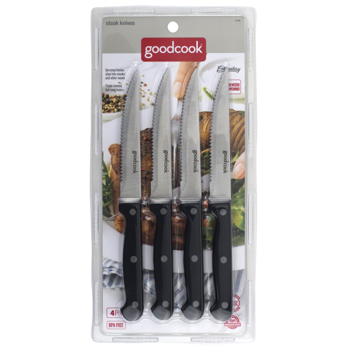 GoodCook Steak Knife Set; image 1 of 3