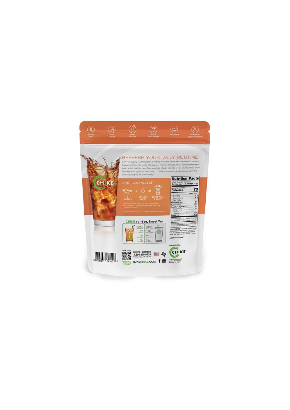 Chike 15g Protein Iced Tea - Peach Fusion; image 2 of 2