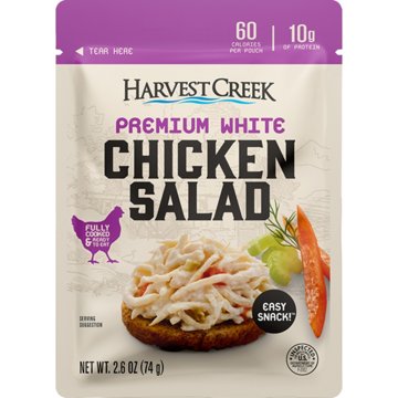 Harvest Creek Premium White Chicken Salad Pouch, 2.6 oz
