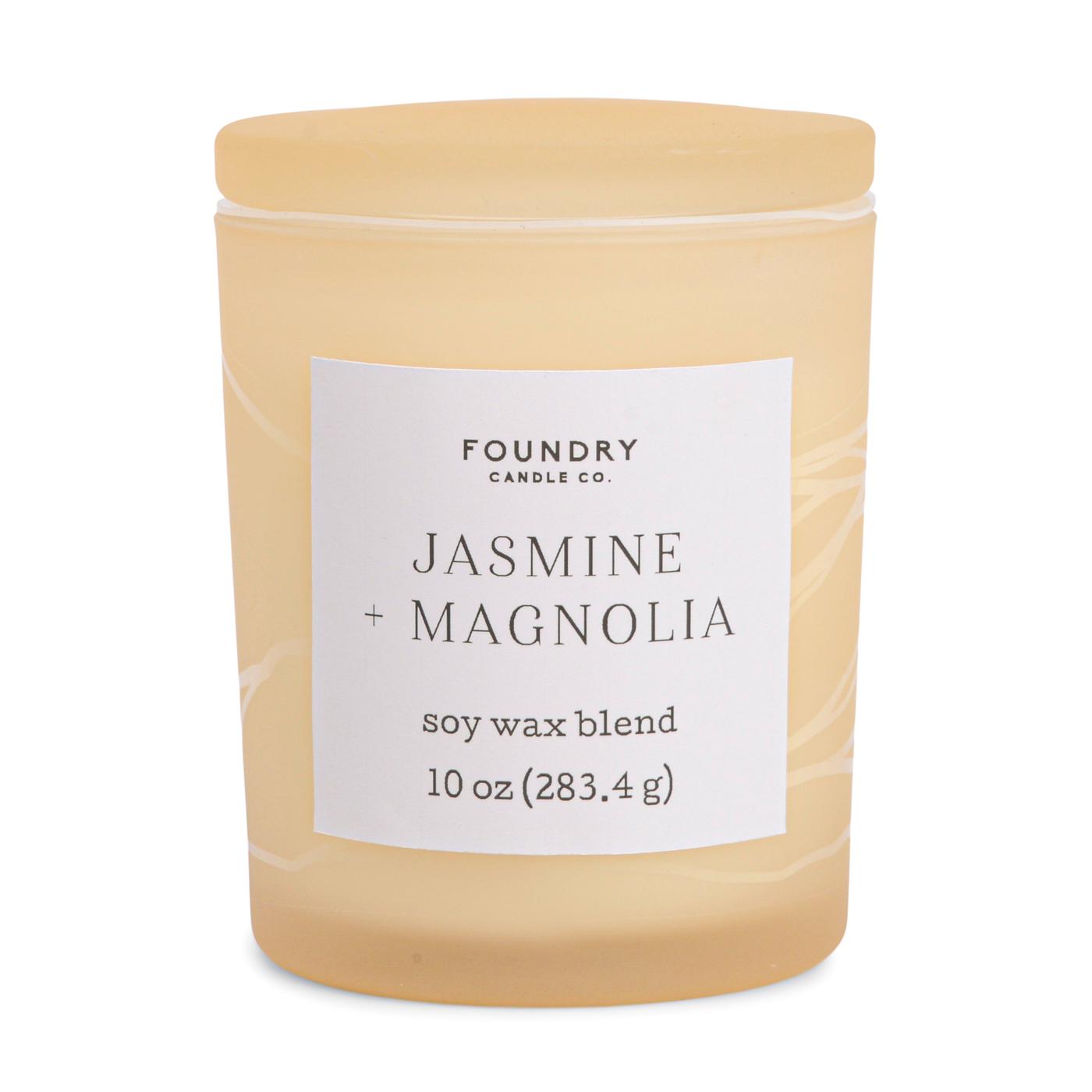 Foundry Candle Co. Jasmine & Magnolia Scented Soy Candle; image 1 of 3