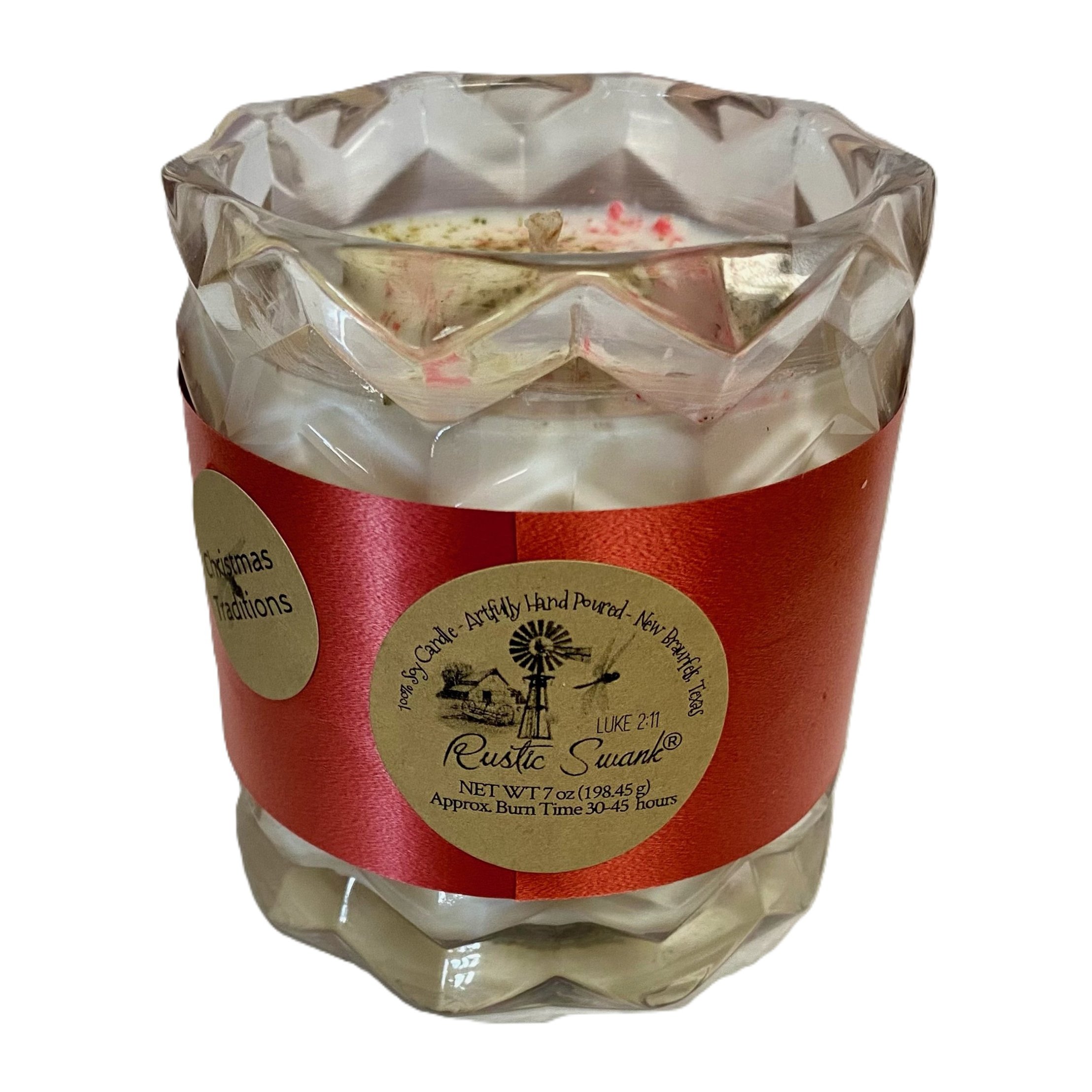 Texas Proud Rustic Swank Christmas Traditions Scented Votive Candle ...