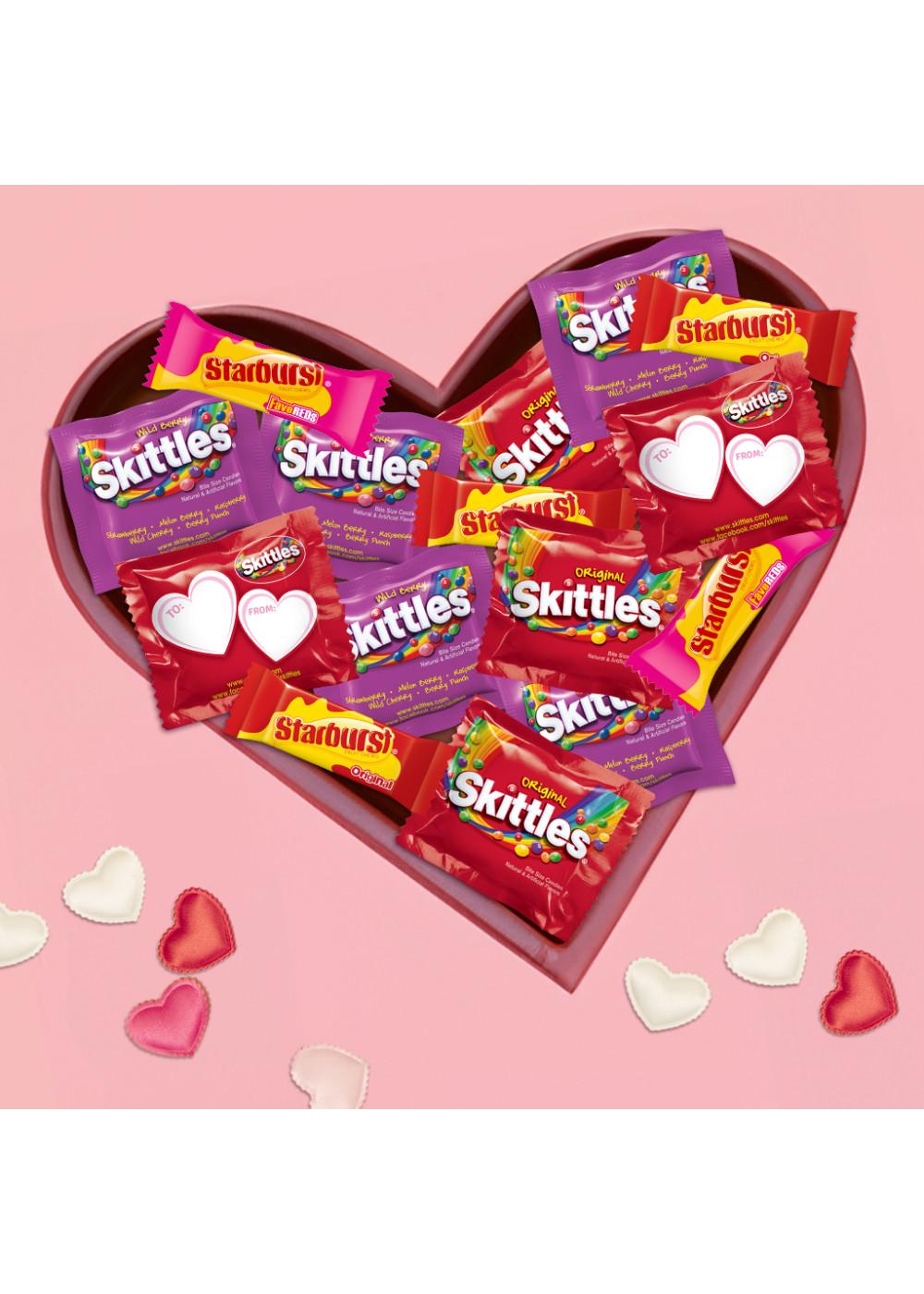 Skittles & Starburst Assorted Fun Size Valentine's Exchange Candy; image 2 of 7