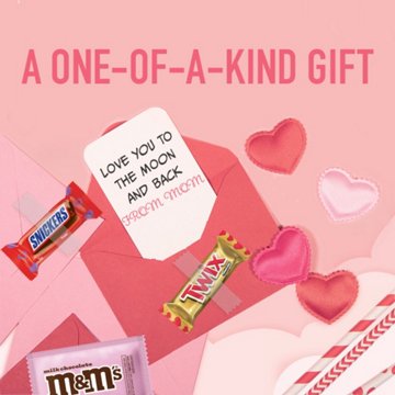 M&M'S, Snickers & Twix Assorted Fun Size Valentine's Exchange Candy