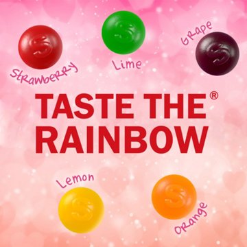 Skittles Gummies Original Valentine's Heart Gift Box