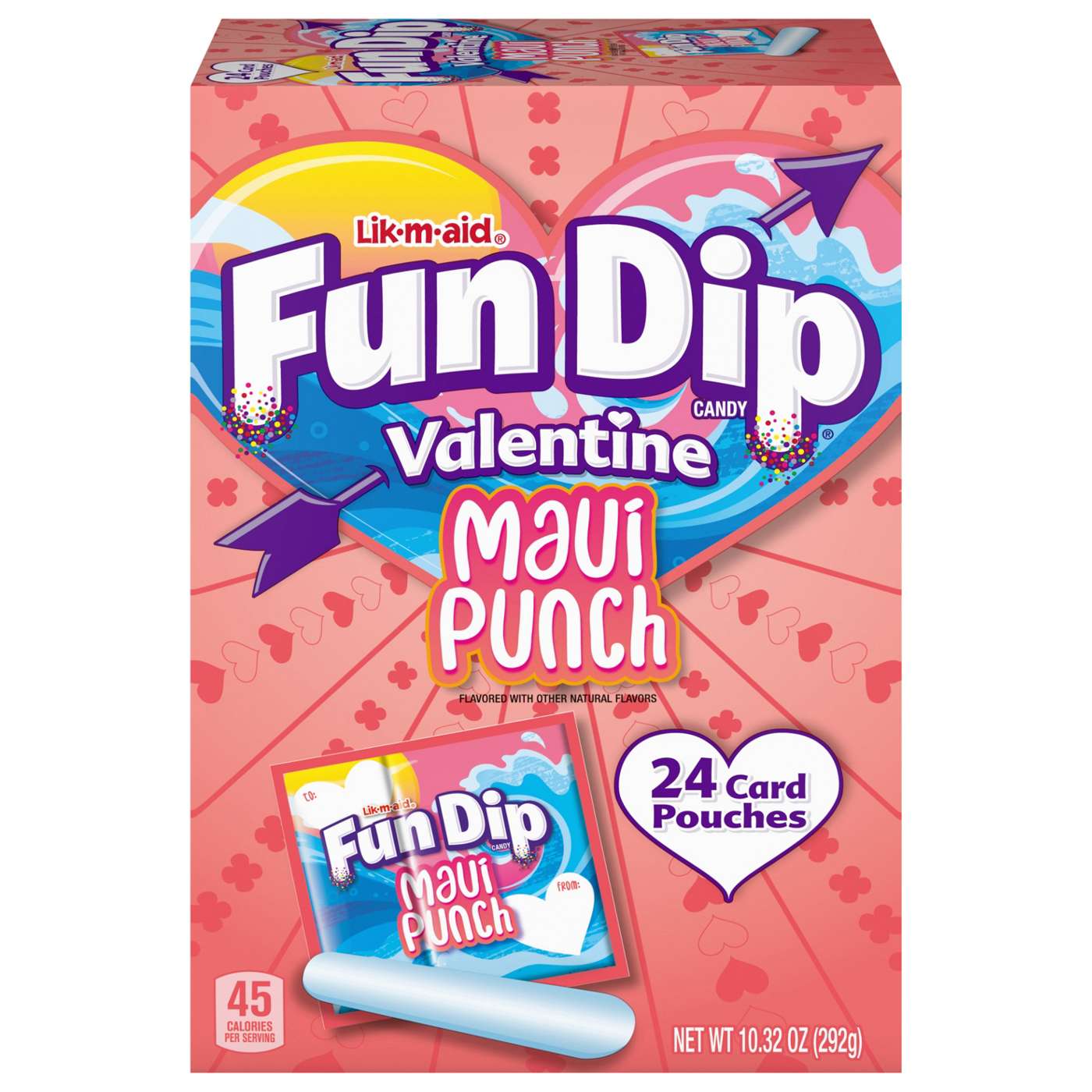 Fun Dip Maui Punch Valentine's Exchange Candy; image 1 of 4