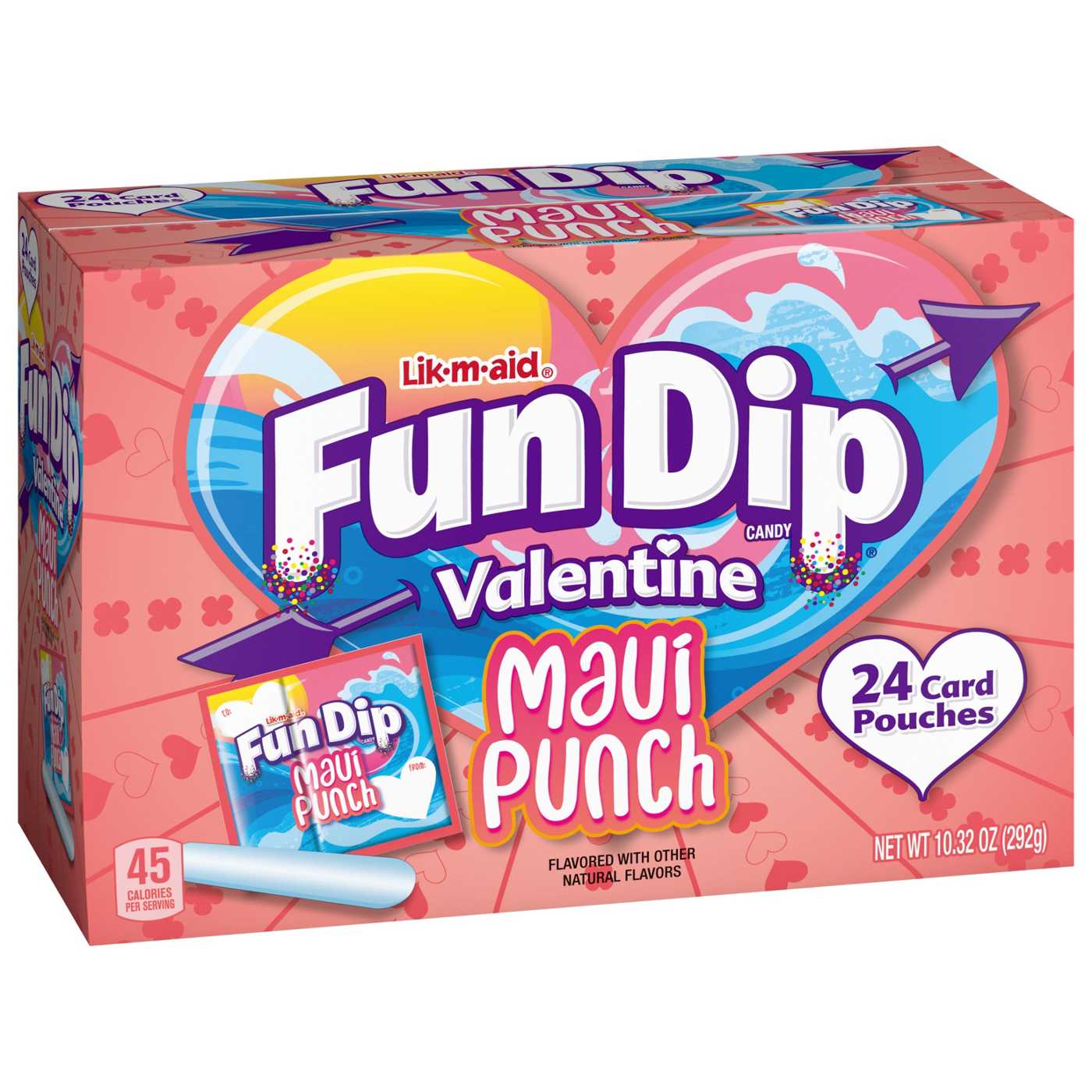 Fun Dip Maui Punch Valentine's Exchange Candy; image 4 of 4