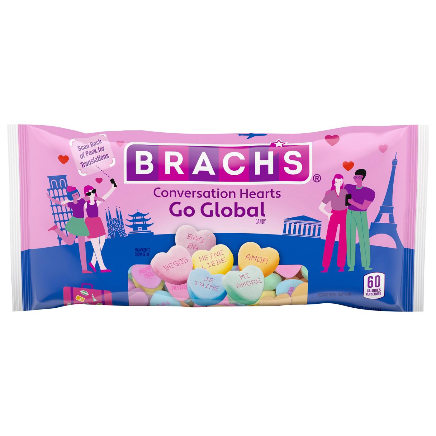 Brach's Go Global Conversation Hearts Valentine's Candy; image 1 of 2