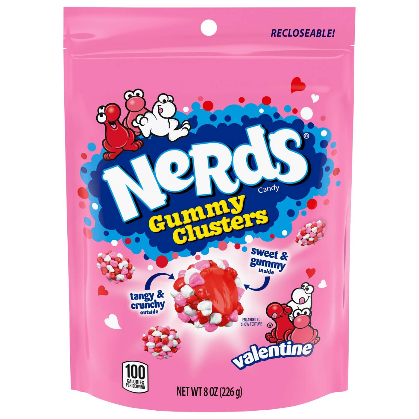 Nerds Gummy Clusters Valentine's Candy; image 1 of 3