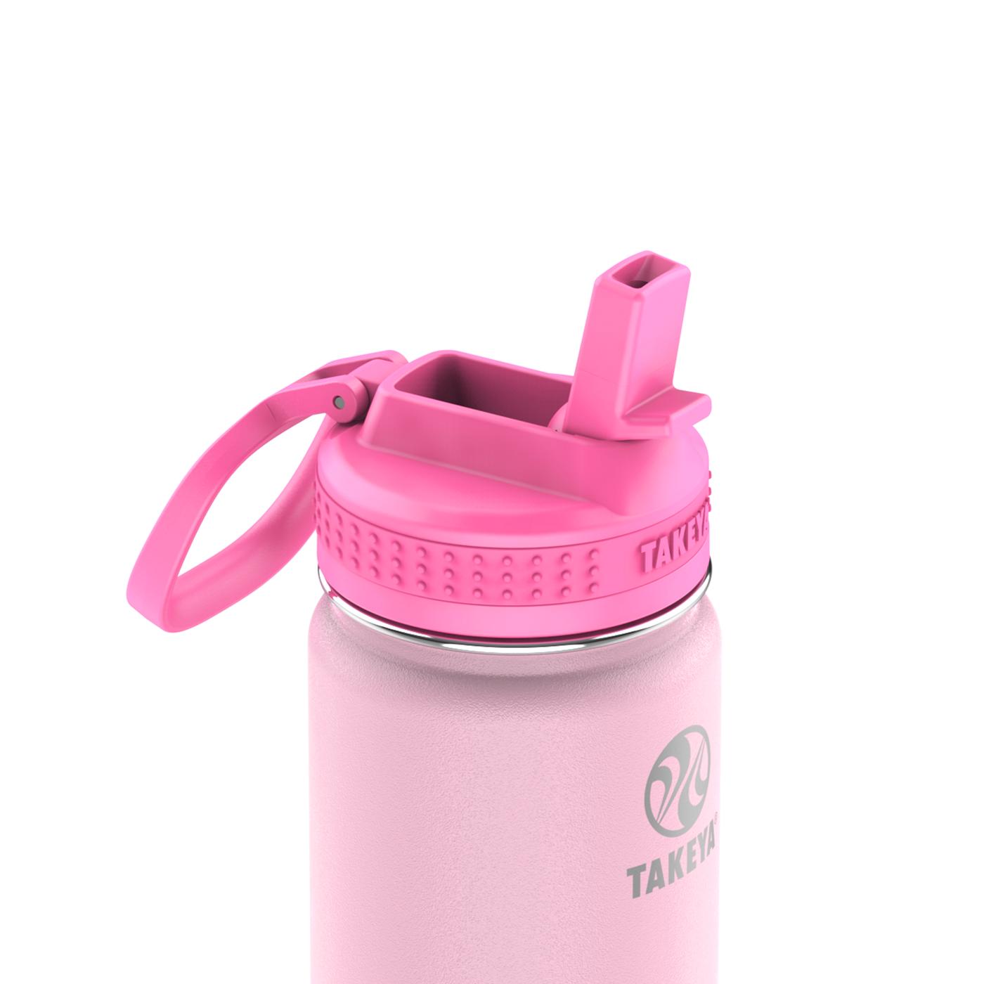 Takeya Kids Actives Glow-in-the-Dark Water Bottle - Summer Pink; image 4 of 6