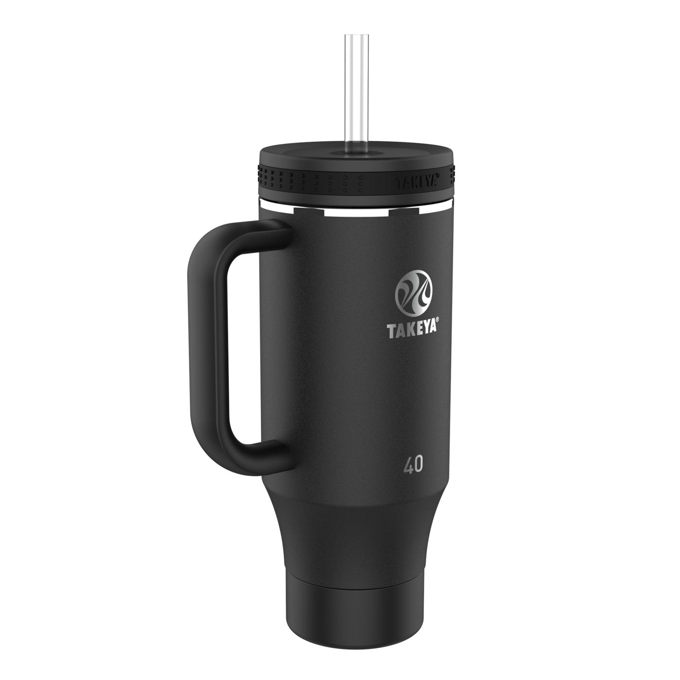 Takeya Straw Tumbler - Black; image 4 of 5