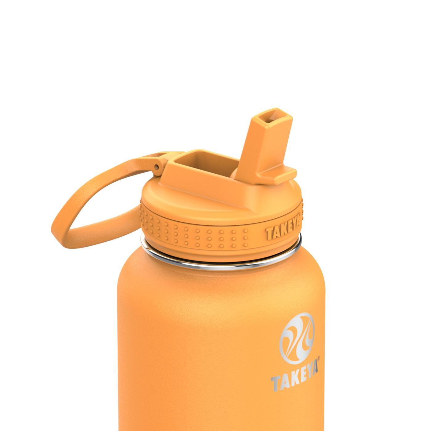 Takeya Straw Lid Water Bottle - Honey; image 3 of 6