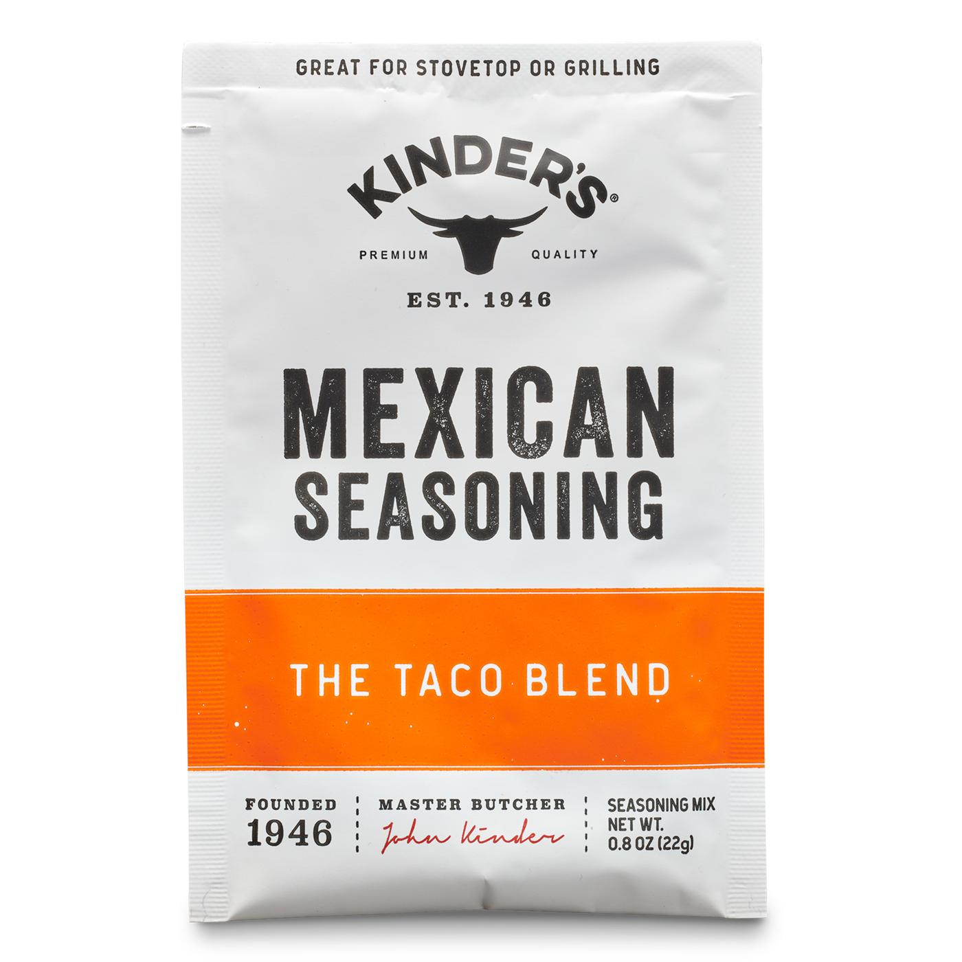 Kinder's Mexican Seasoning - The Taco Blend; image 1 of 5