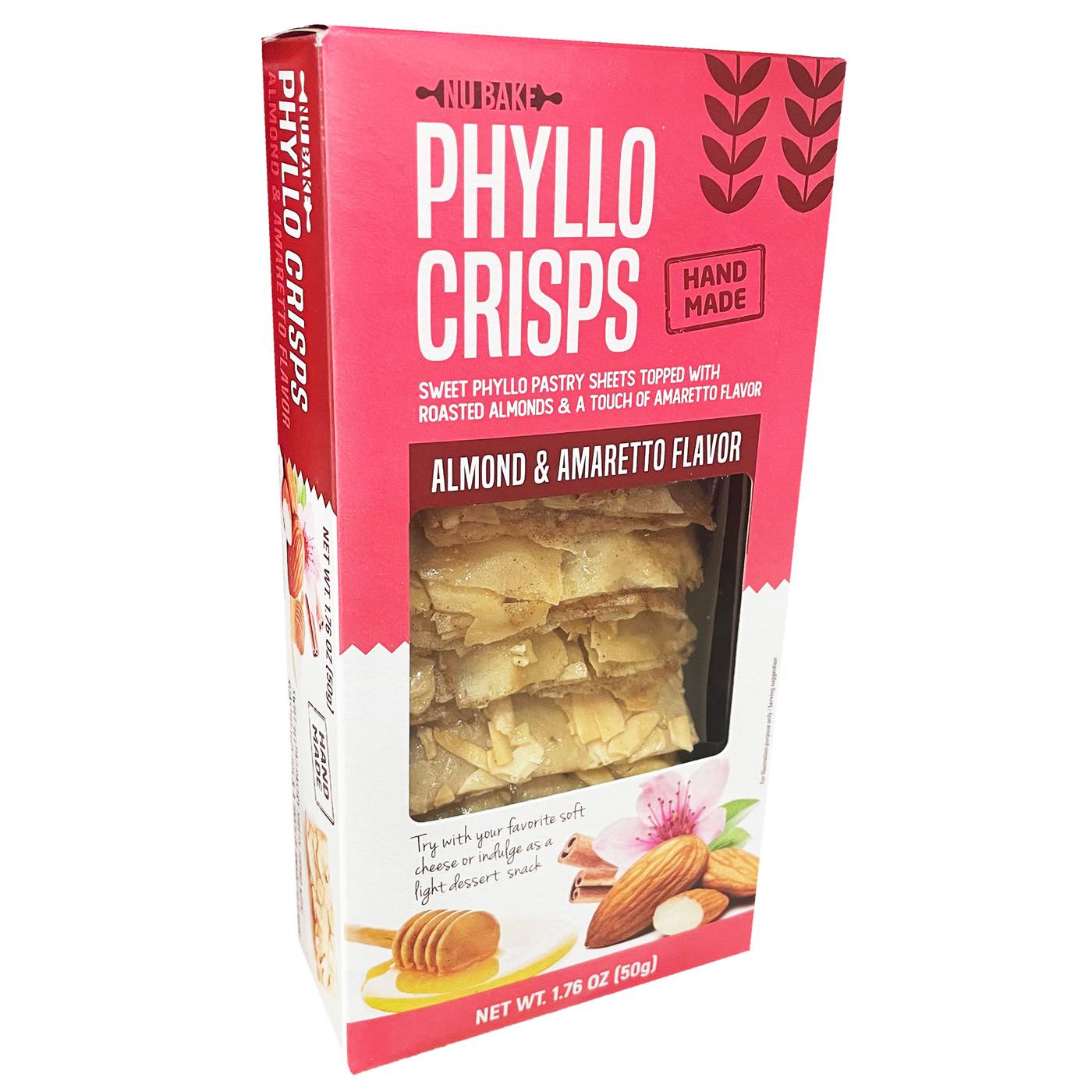 Nu Bake Phyllo Crisps - Almond & Amaretto; image 2 of 2